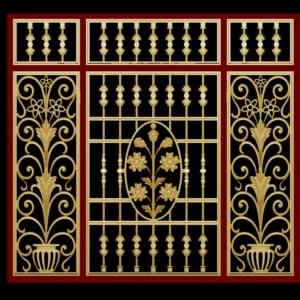 Bông gió nhôm đúc - BG016