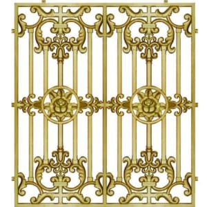 Bông gió nhôm đúc - BG014