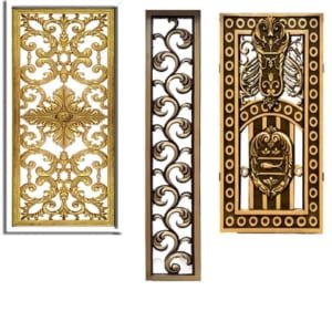 Bông gió nhôm đúc - BG010