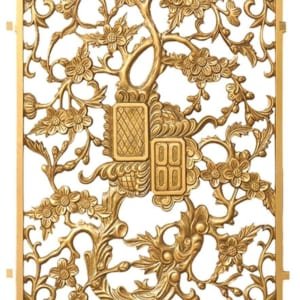 Bông gió nhôm đúc - BG008