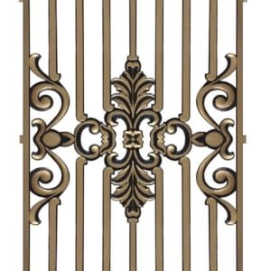 Bông gió nhôm đúc - BG007