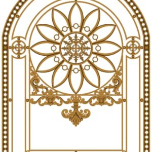 Bông gió nhôm đúc - BG006