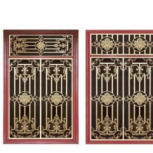 Bông gió nhôm đúc - BG005