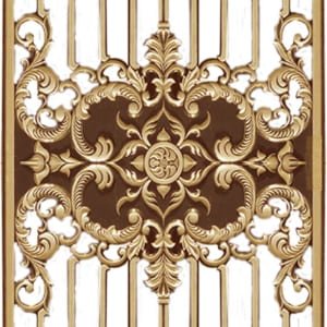 Bông gió nhôm đúc - BG004