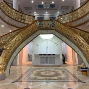 Cầu thang nhôm đúc - CT083