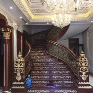 Cầu thang nhôm đúc - CT081