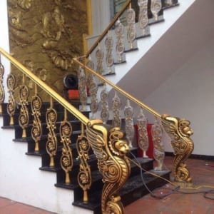 Cầu thang nhôm đúc - CT078