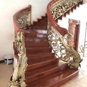 Cầu thang nhôm đúc - CT077