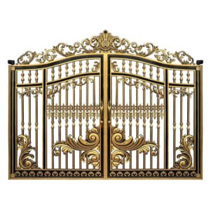 Cổng nhôm đúc mẫu C-004