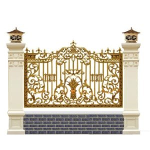 Hàng rào nhôm đúc mẫu HR -001