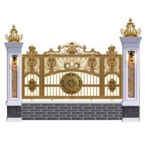 Hàng rào nhôm đúc mẫu HR -002