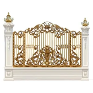 Hàng rào nhôm đúc mẫu HR -003
