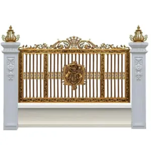 Hàng rào nhôm đúc mẫu HR -010